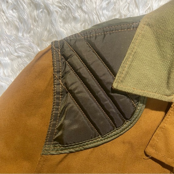 Vintage 80’s SafTBak Canvas Padded Shoulder Hunting Jacket size 2XL - Picture 4 of 9